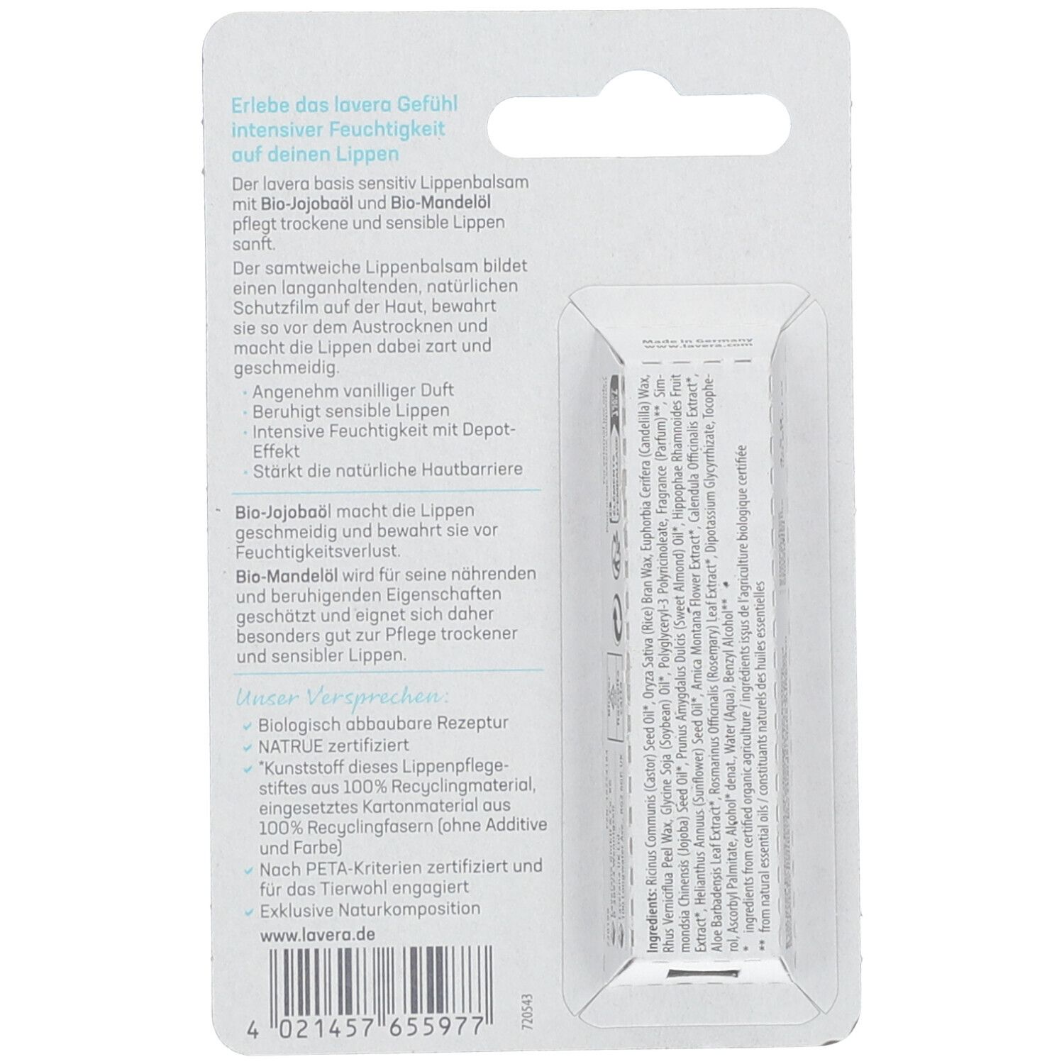 lavera basis sensitivLippenbalsam