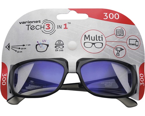 Varionet Tech 3in1 Bril +3.0 Dioptrie