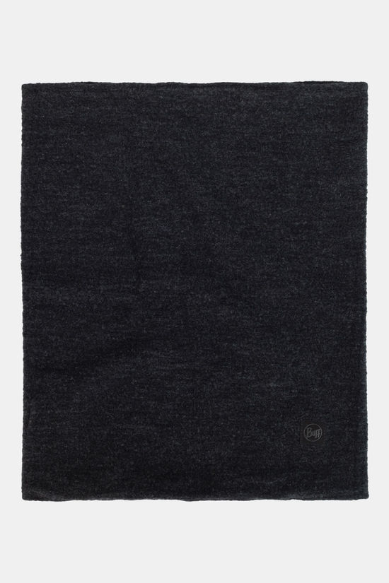 Buff Buff Merino Fleece Solid Black Buff