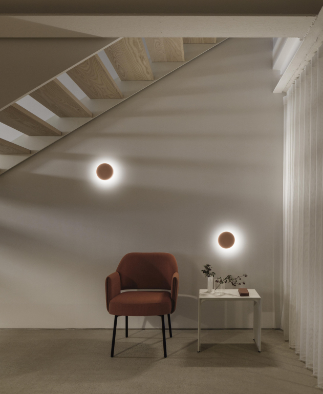 Vibia Dots 4675 wandlamp LED Ø17.5 Green L1