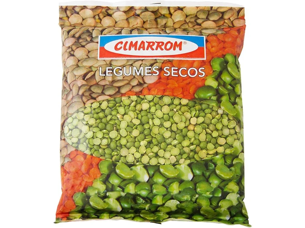 ERVILHAS FRUTOGAL SECAS METADES 500G