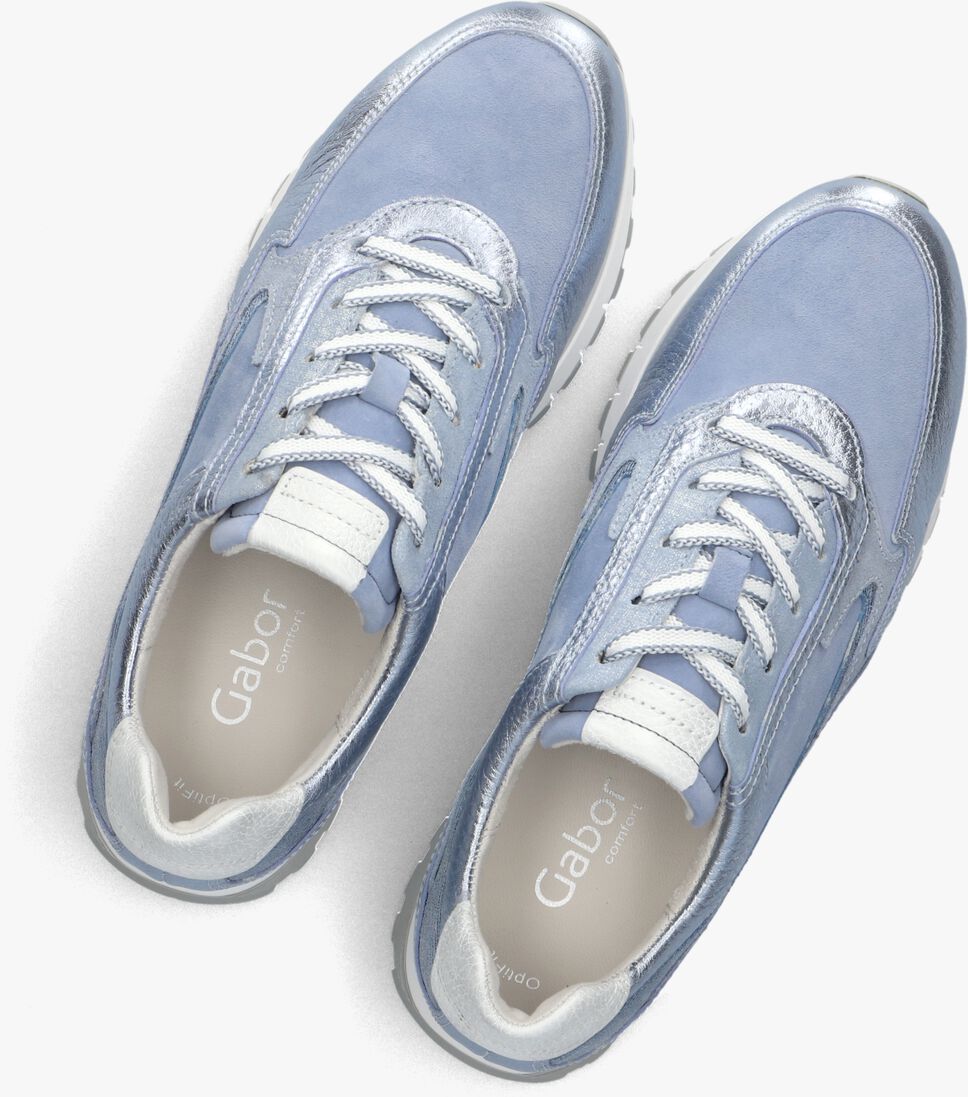 blauwe gabor lage sneakers 376