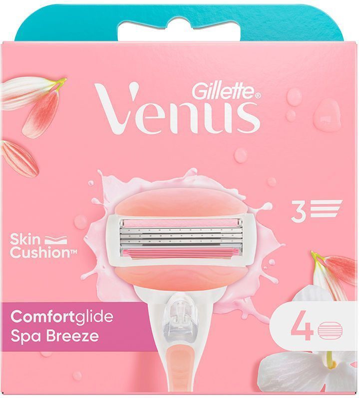 Gillette - Venus Spa Breeze - Scheermesjes - 4 Refill Scheermesjes