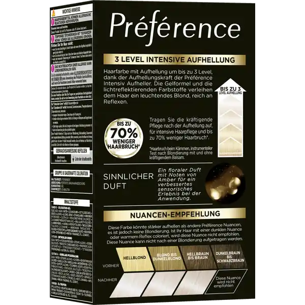 Permanente Aufhellung Le Blonding 11.11 Ultra-Helles Kühles Kristall-Blond