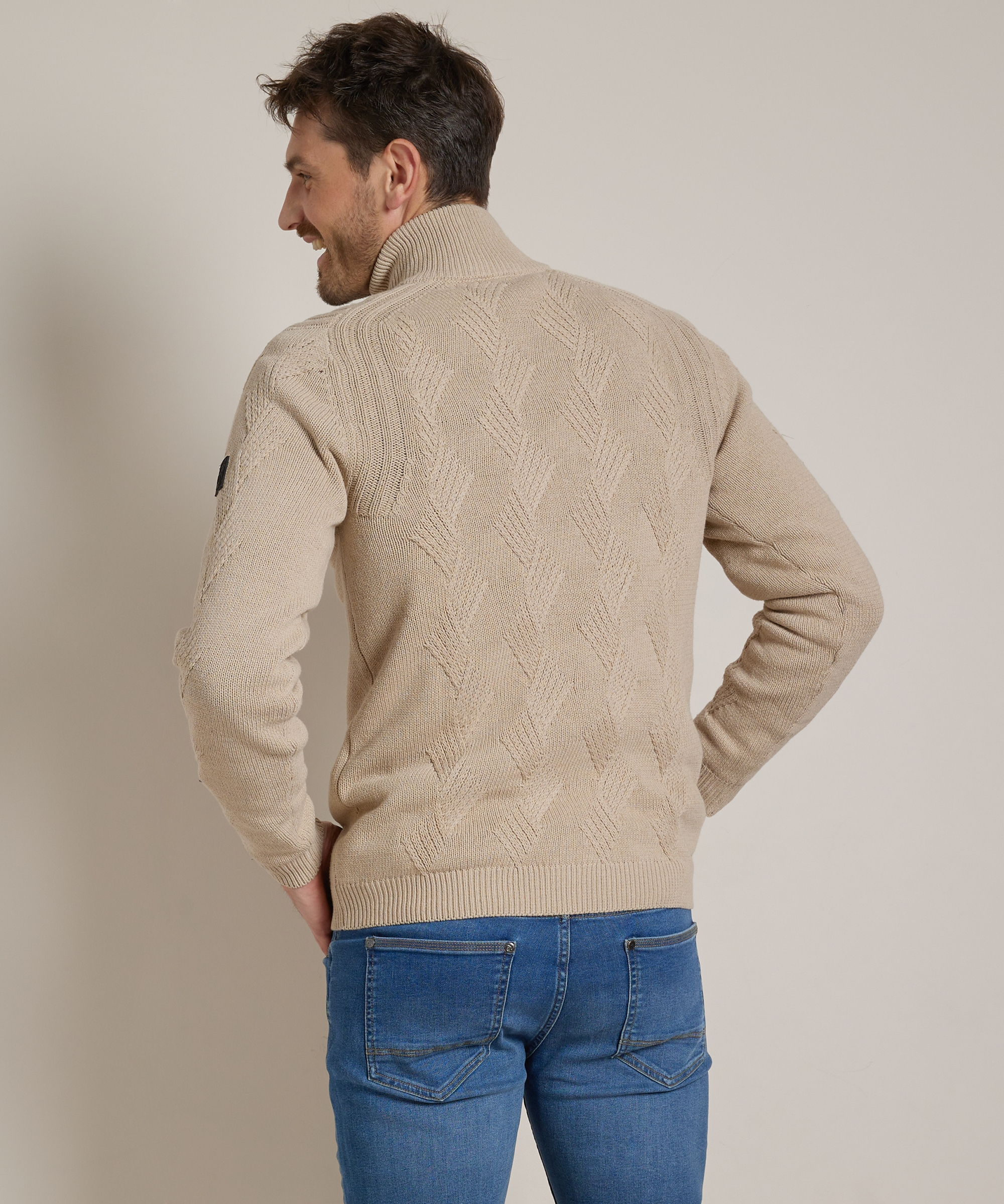 trui met zigzag dessin