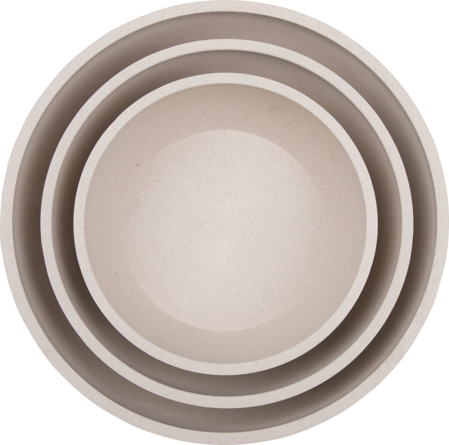 District 70 hondenvoerbak Bamboo S beige D 14 H 5,2 cm 570 ml