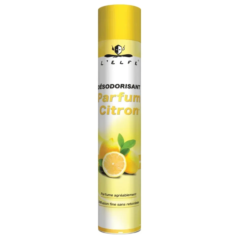 L'ELFE - Désodorisant aérosol citron - 750ml