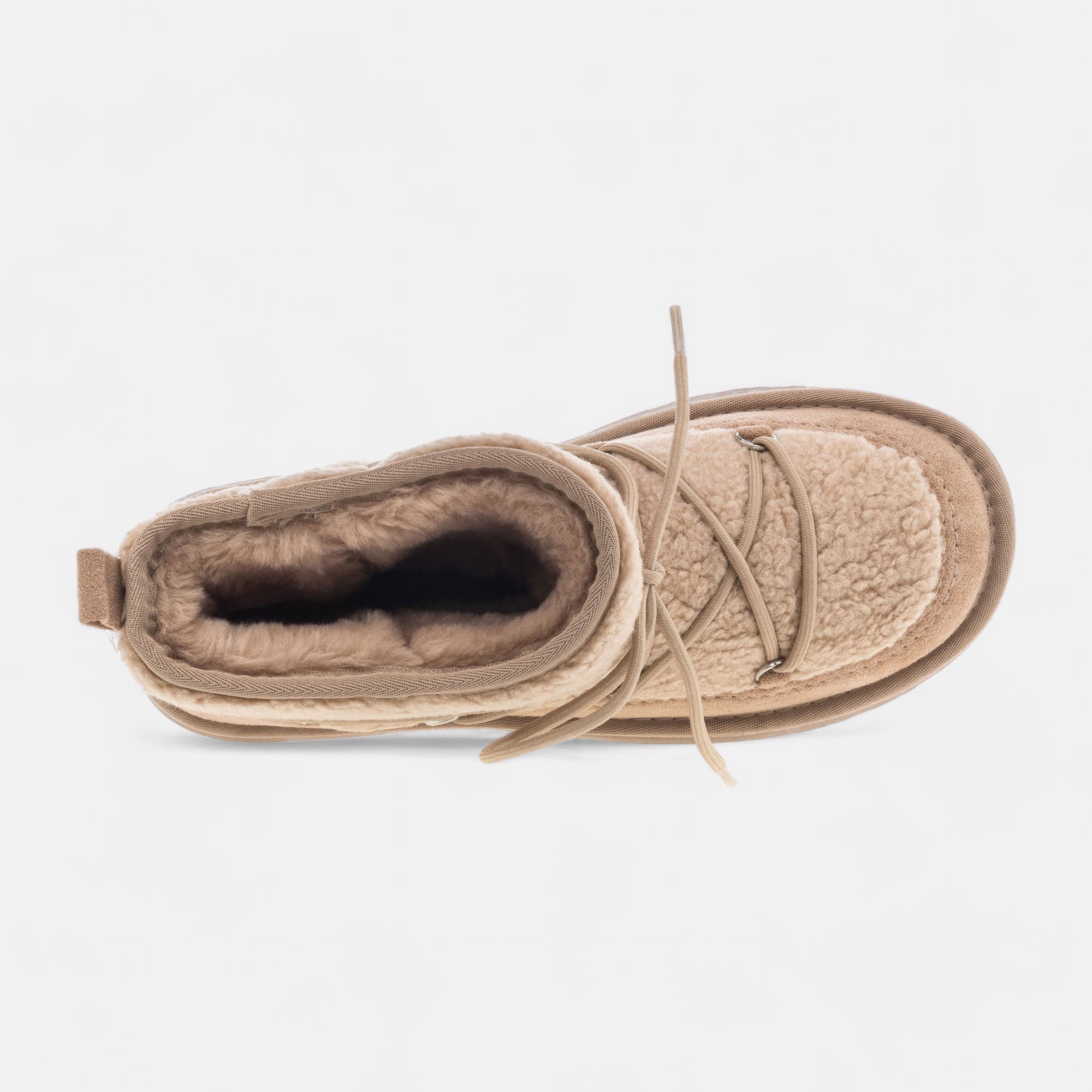 Boots Femme beige