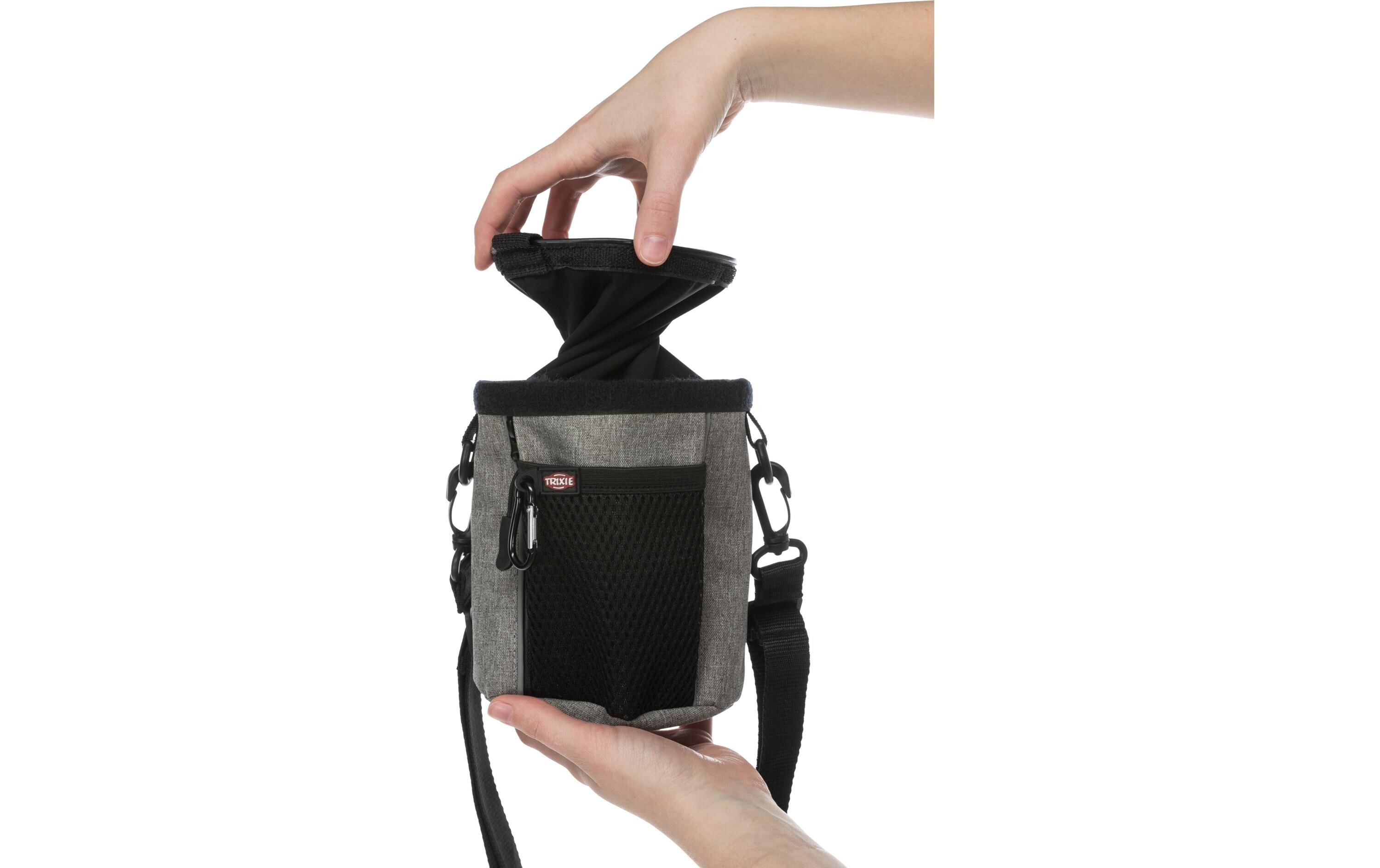 Snack-Tasche Multi Twist, ø 12 × 17 cm, Grau/ SchwarzTrainingstasche