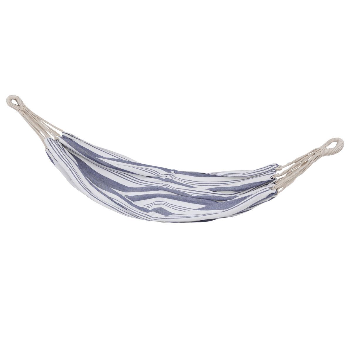 HAMAC ELOZIO RAYURES BLEUES