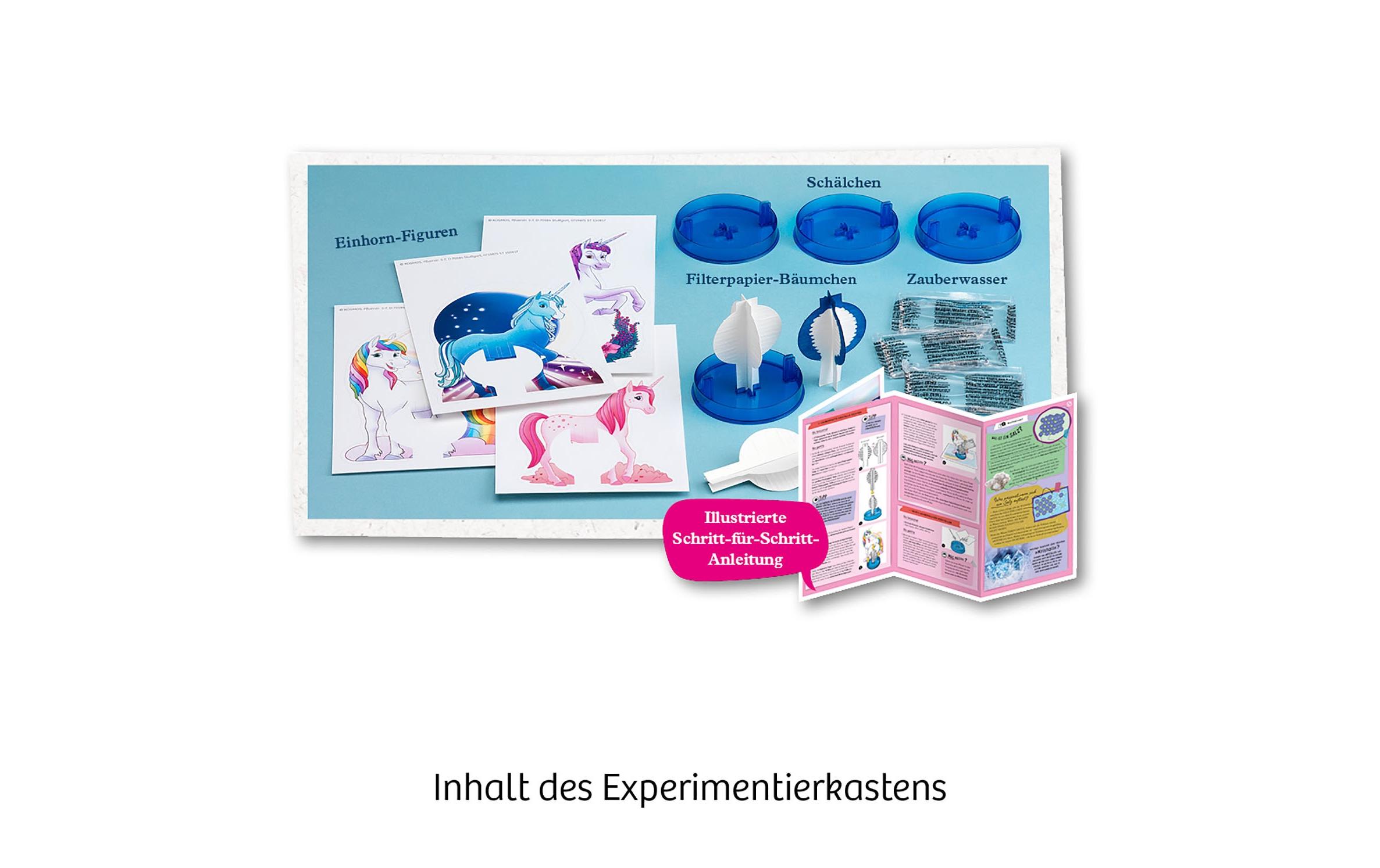 Experimentierkasten Kristall-EinhörnerMagische Kristalle züchten