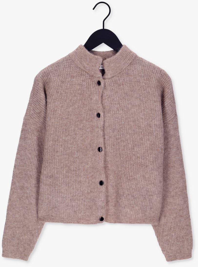 GESTUZ zand gestuz vest alphagz short cardigan