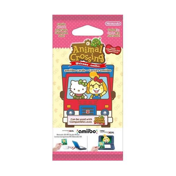 Nintendo Pack 6 Cartões Amiibo Animal Crossing