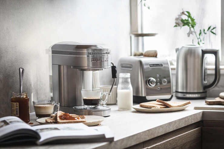 KitchenAid KITCHENAID ARTISAN ESPRESSOMASKINE STAINLESS STEEL 5KES6503E