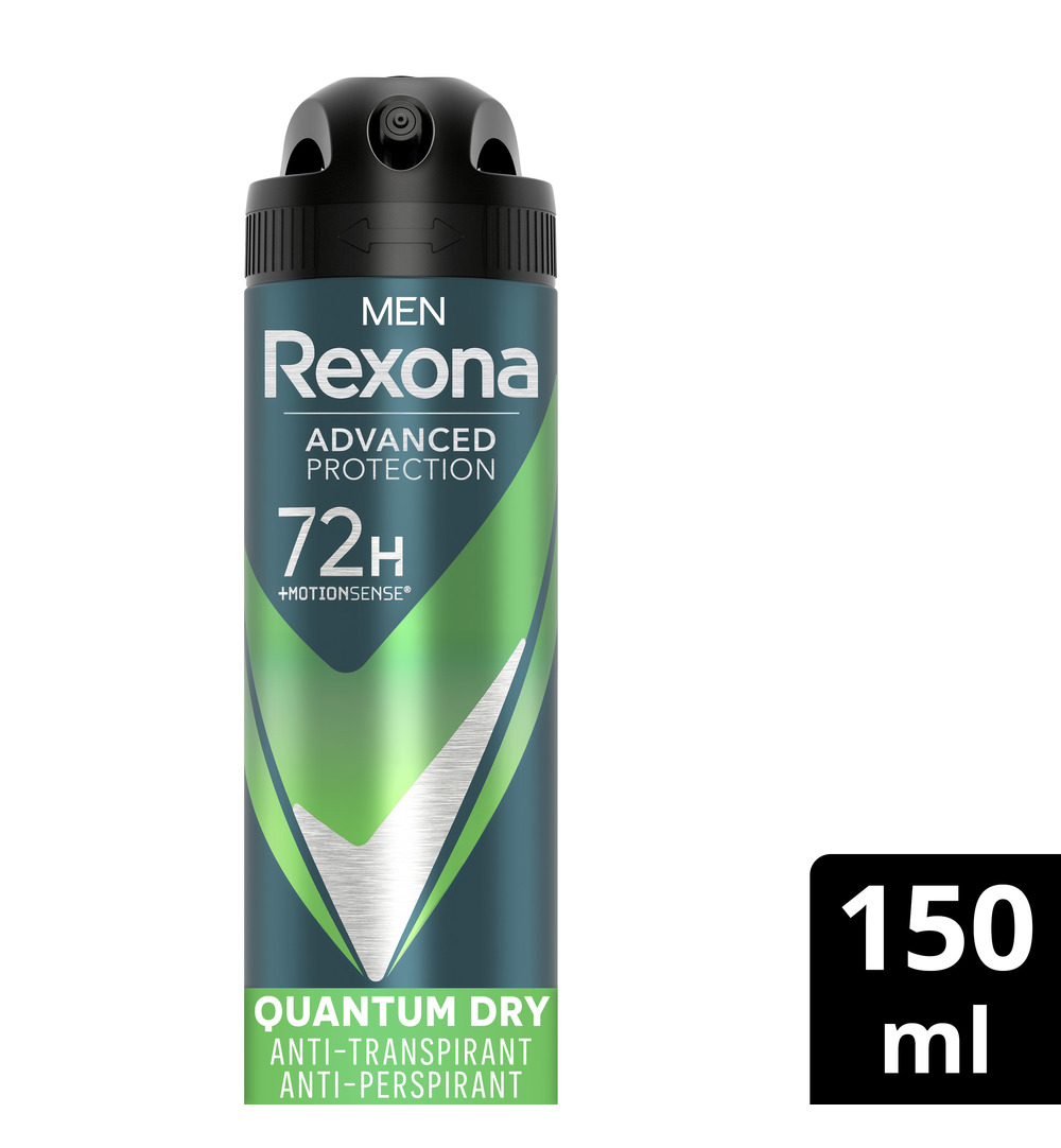 Rexona Deodorant spray men quantum (150 ml)