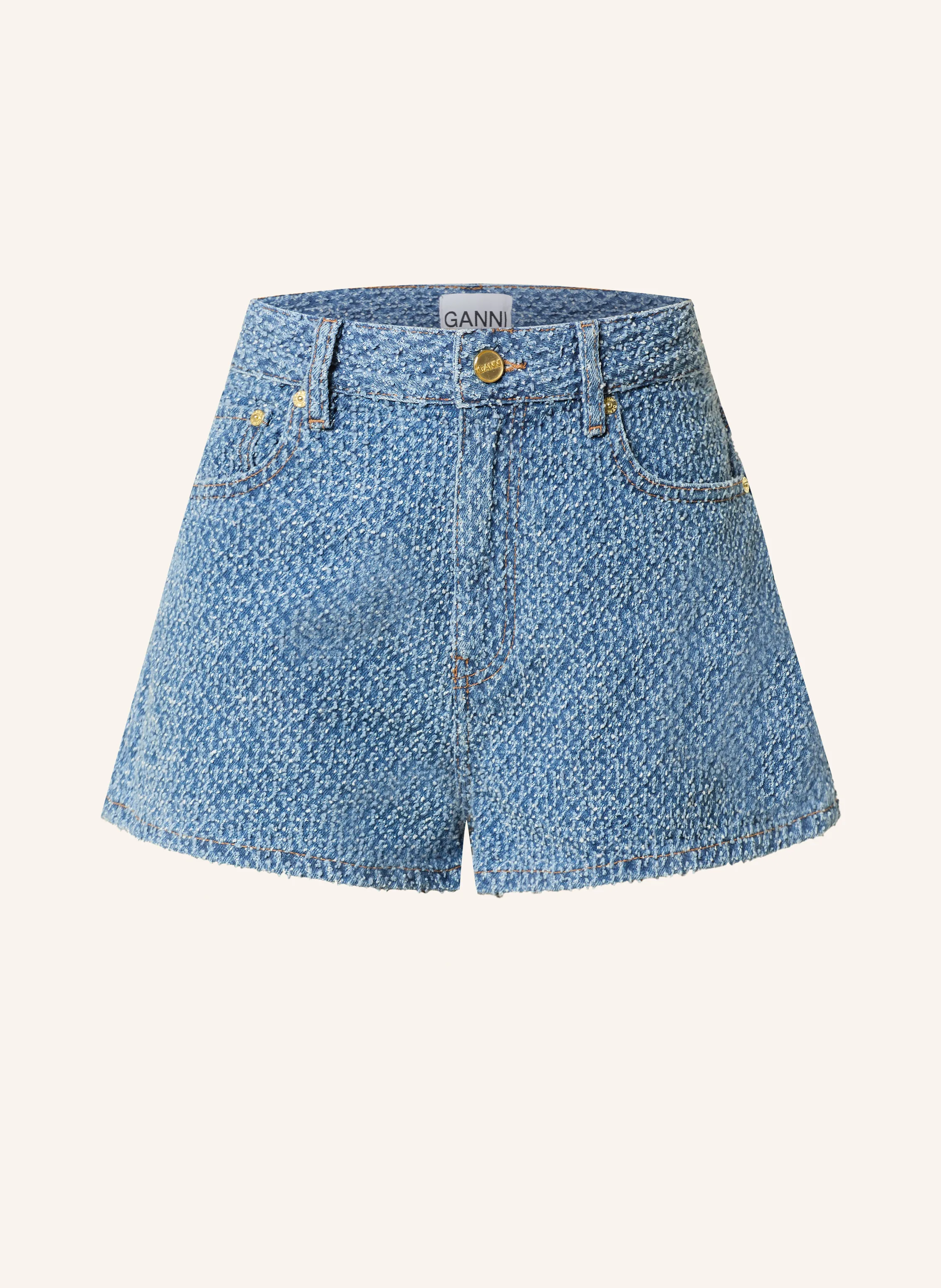 GANNI Jeansshorts