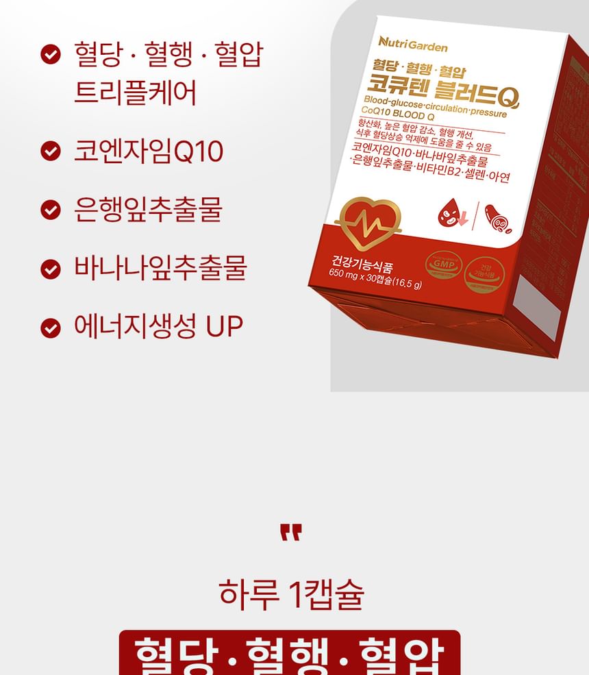 JUNGWONSAM - NutriGarden CoQ10 Bloed Q