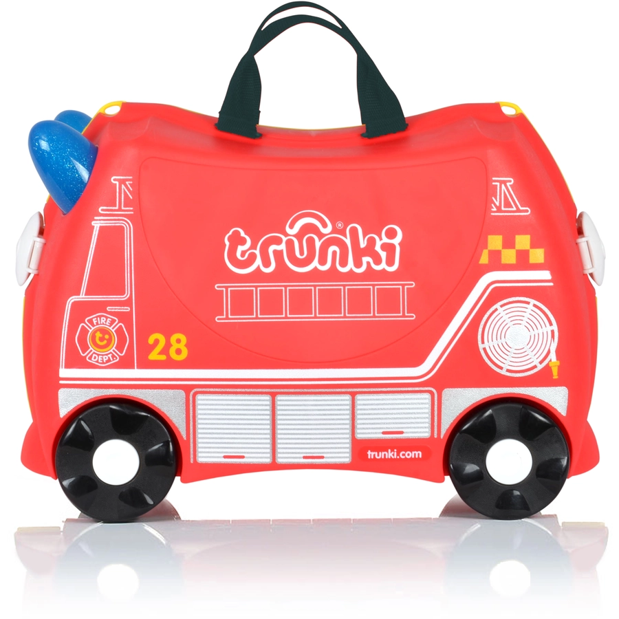 trunki Kinderkoffer - Feuerwehrauto Frank