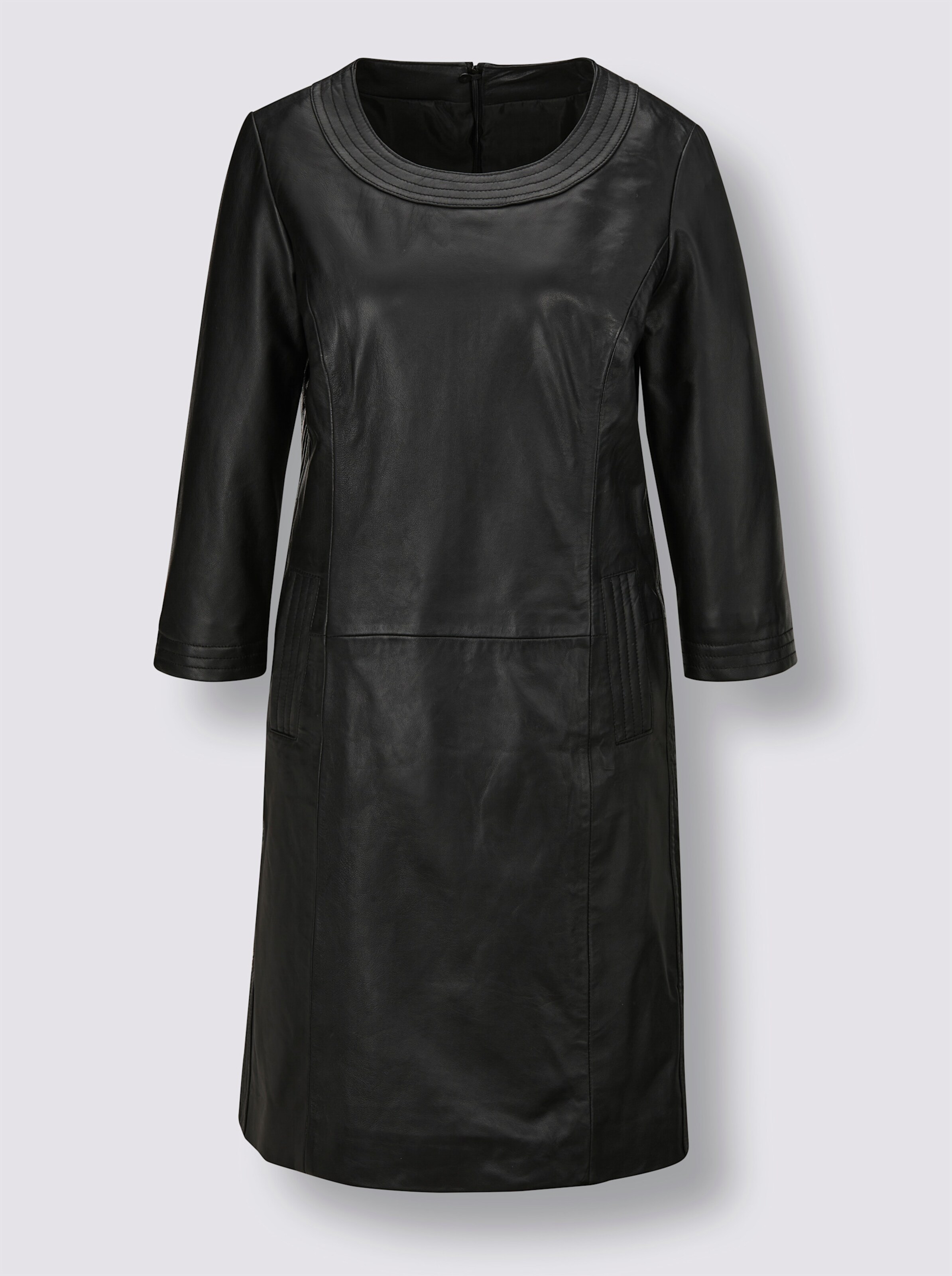 Lammnappa-Lederkleid