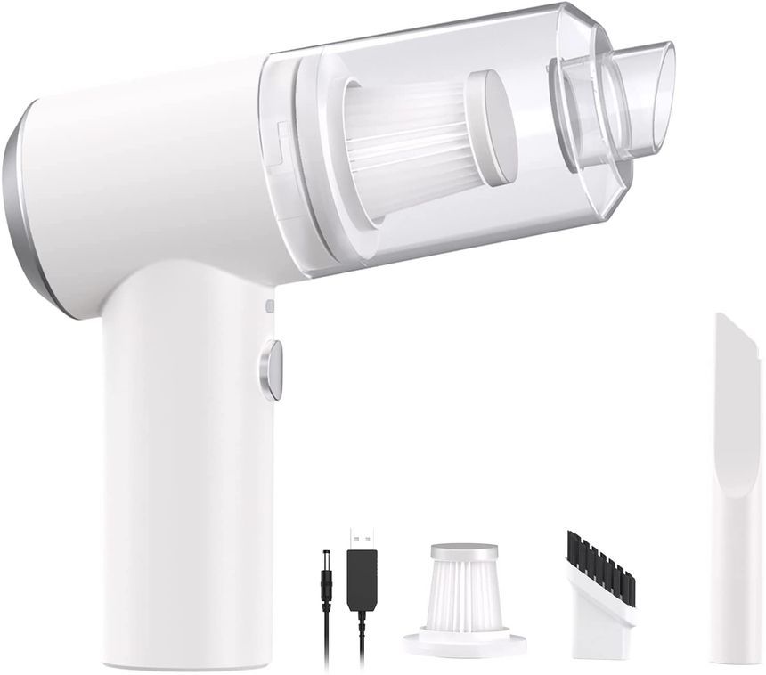 HOMTEC - Oplaadbare draagbare stofzuiger