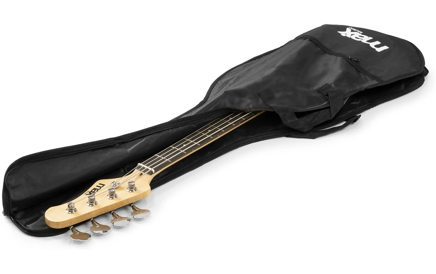 E-Bass GigKit Schwarz<br>Bass Gitarrenset