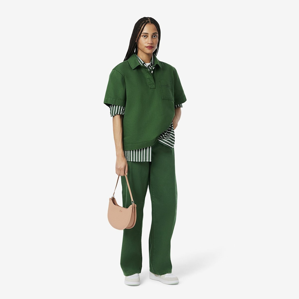 LACOSTE<br>Tênis baixo com presilha T