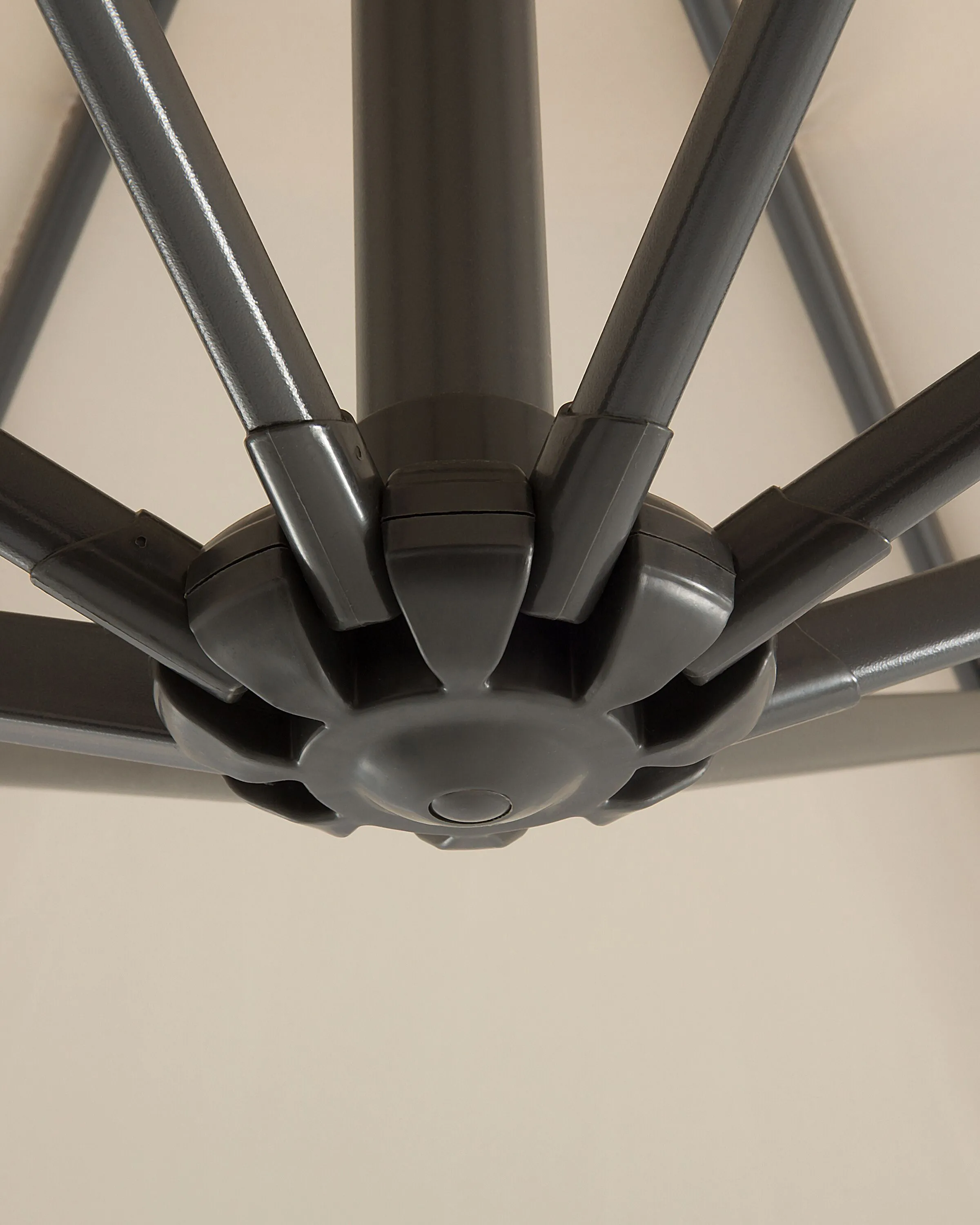 Zweefparasol 300 cm RAVENNA Lichtbeige