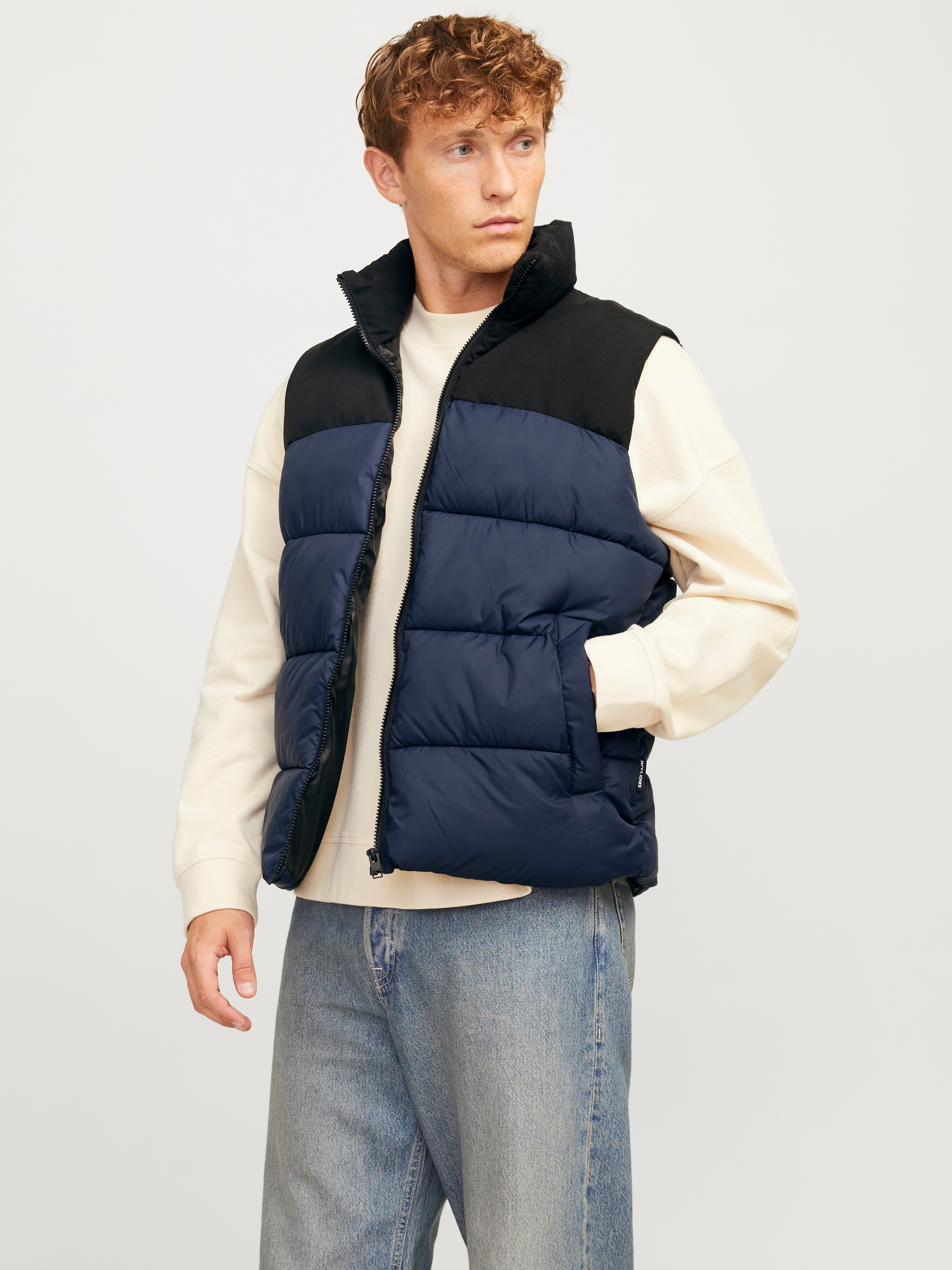 Jack & Jones Steppweste »JJMOON BODYWARMER STAND COLLAR«