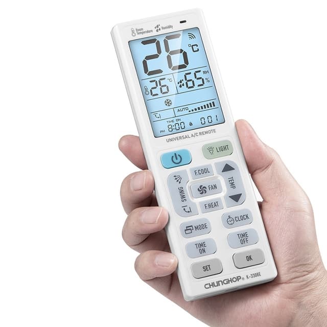 Fjernbetjening CHUNGHOP K-3308E Universal Reserveklimaanlæg AC