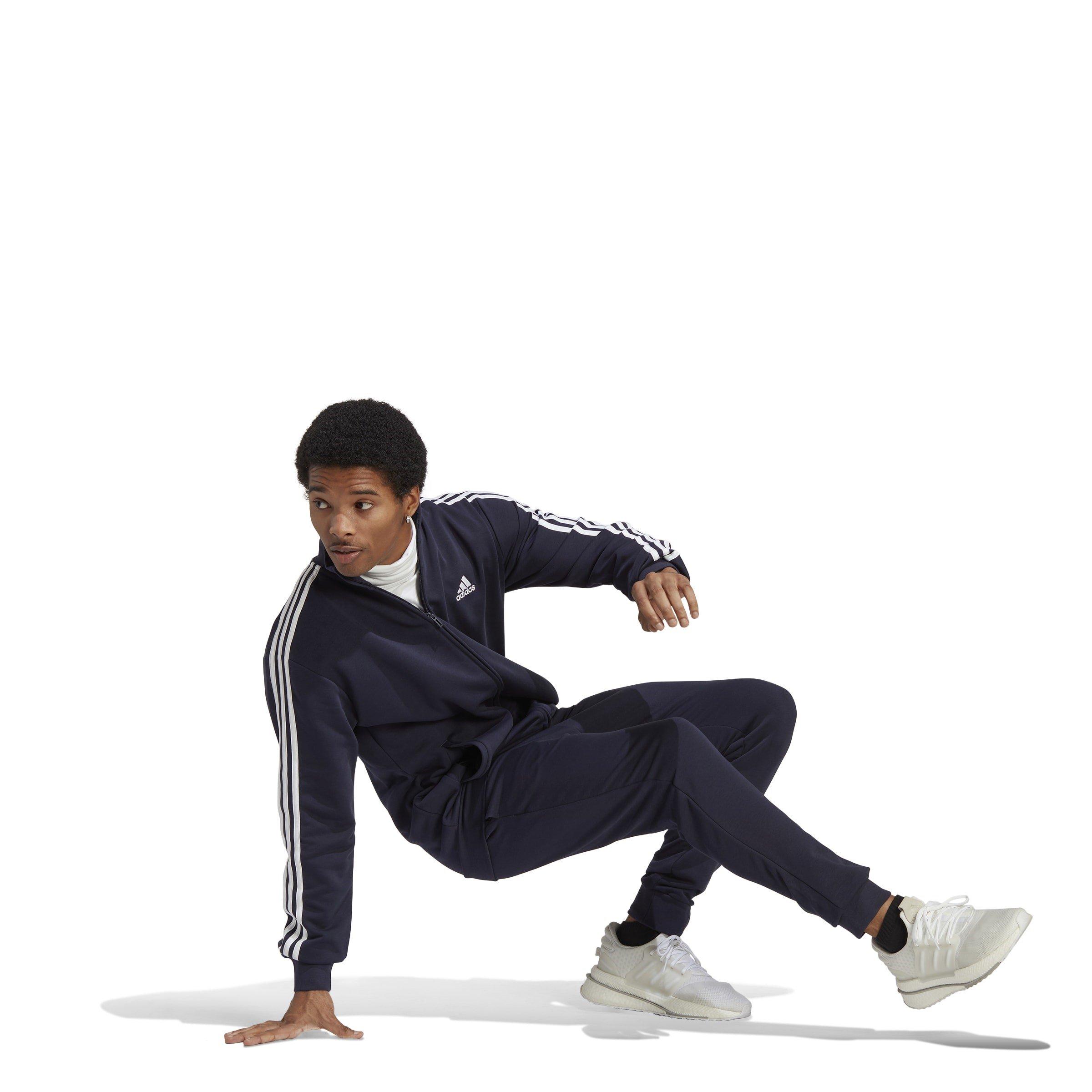 adidas Sportswear Basic 3 Stripes French Terry Tracksuit