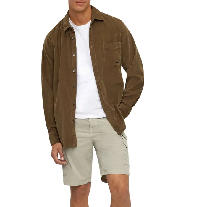 Boss Tales Logopatch Shirt Heren