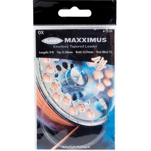 Bas de ligne mouche Fladen Tapered Fly Leader