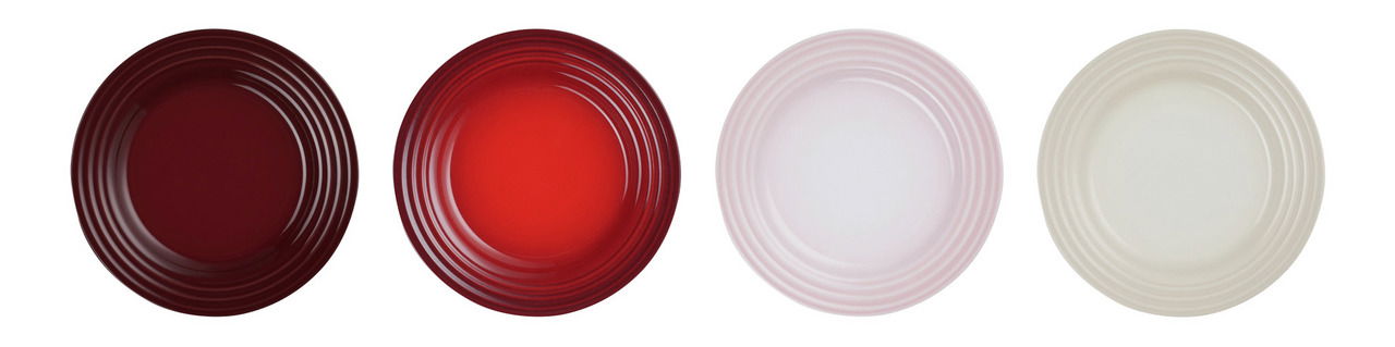 LE CREUSET Tellerset 4-tlg. 17cm PETITS FOURS