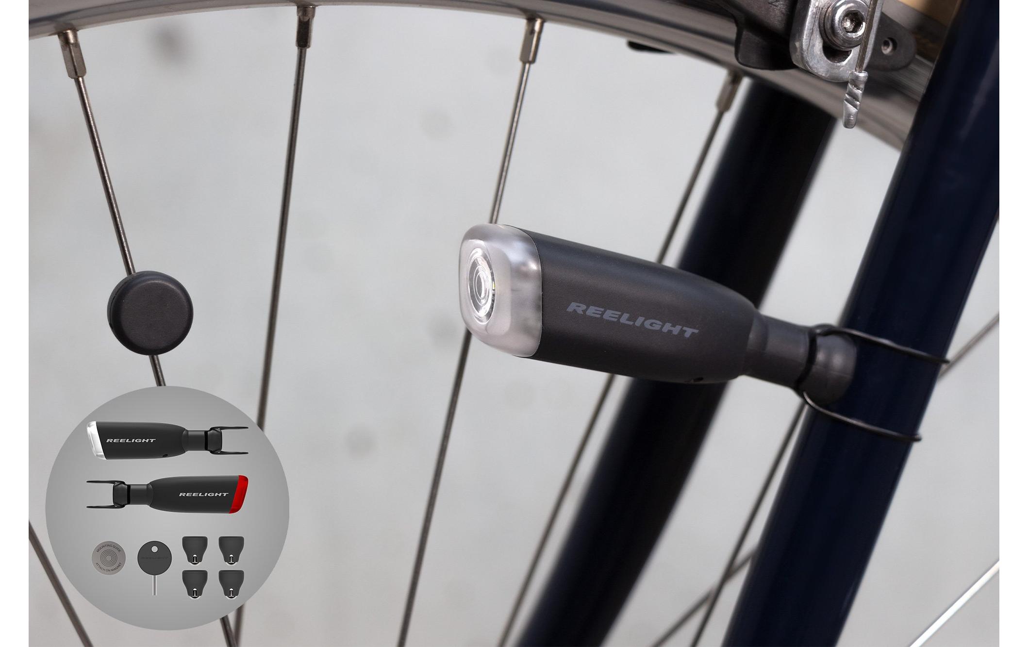 Velolampe CIO+ Reepower Blinklicht Set 8-teiligBatterieloses Fahrradlicht