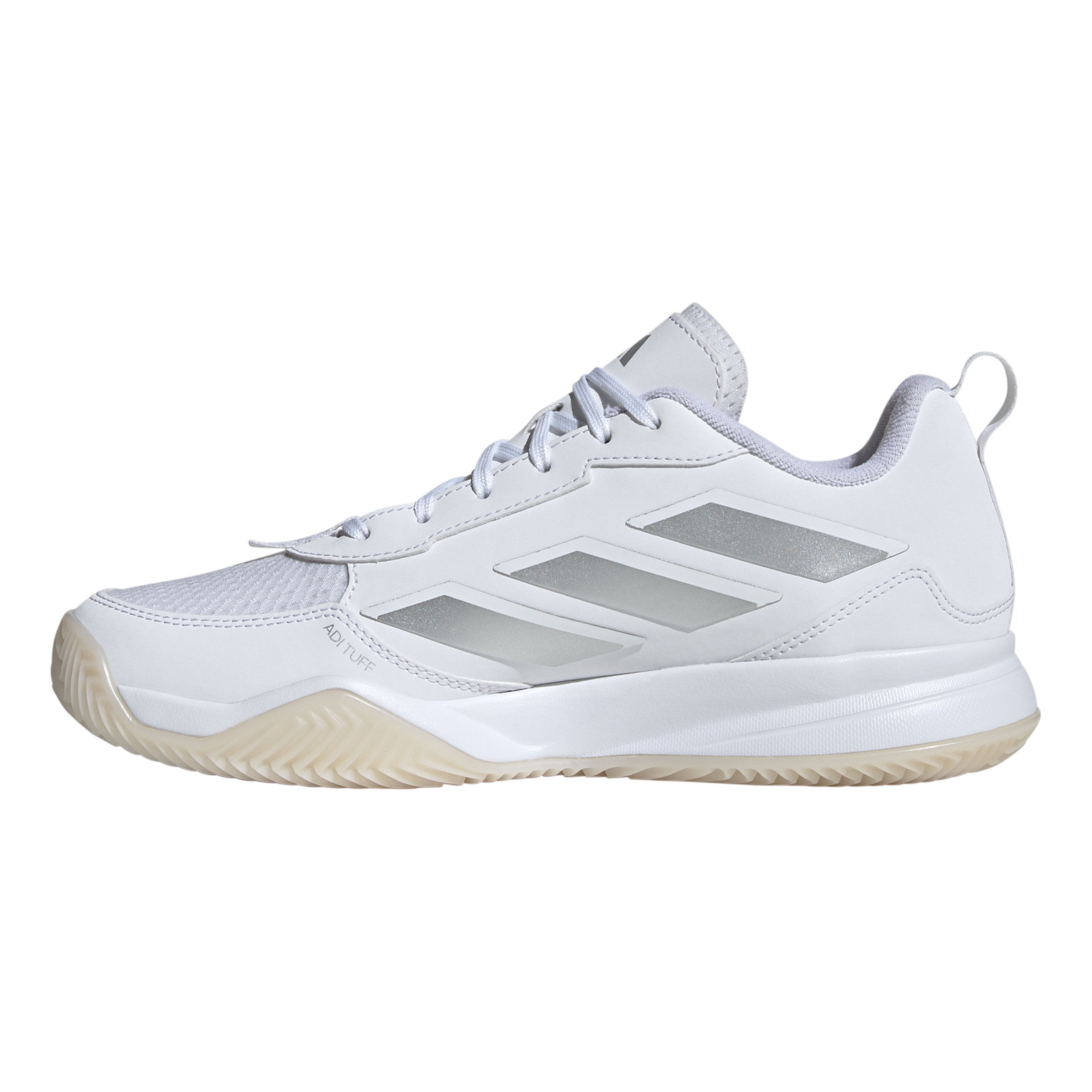 adidas Avaflash Chaussure Terre Battue Femmes - Blanc , Argent