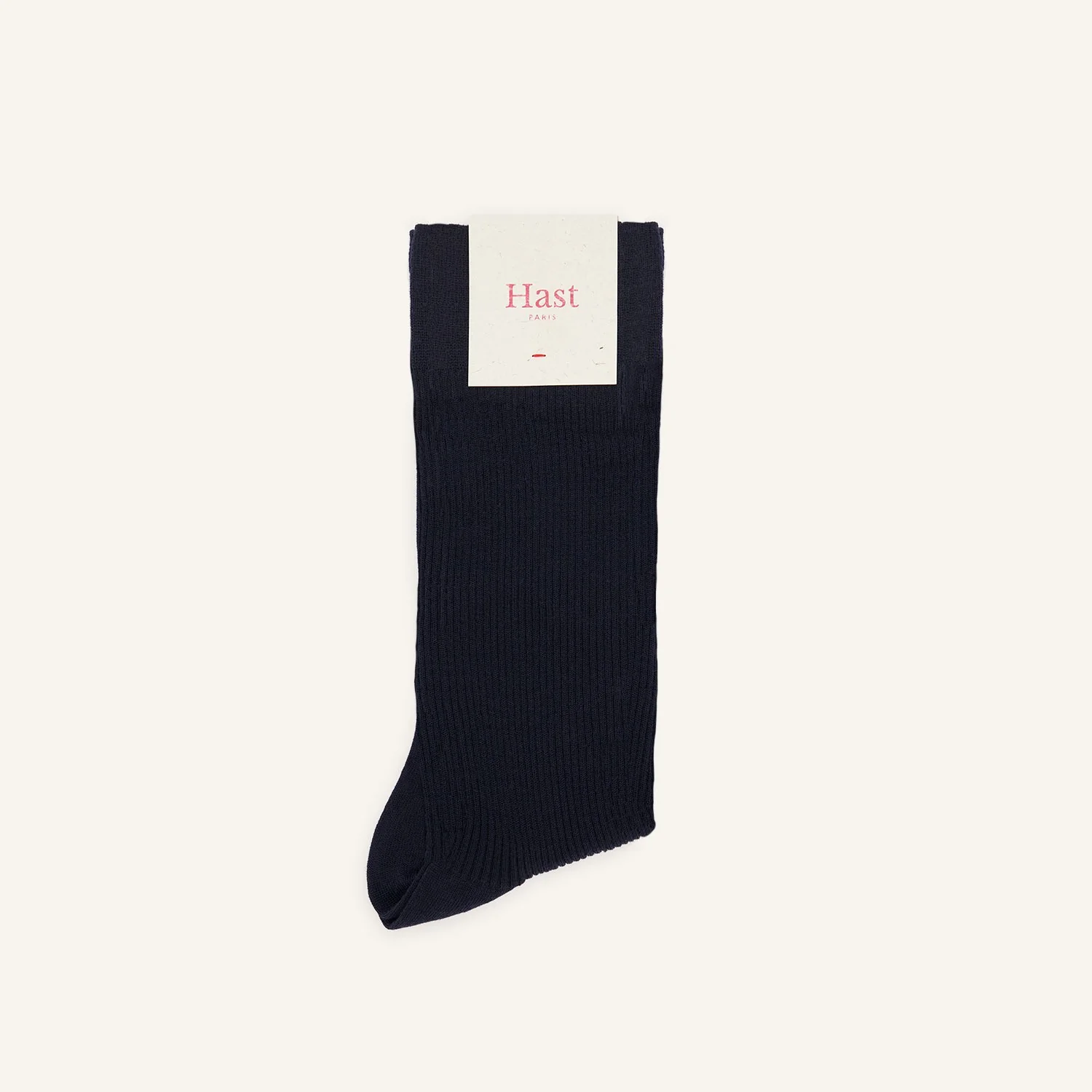 Navy merino wool socks