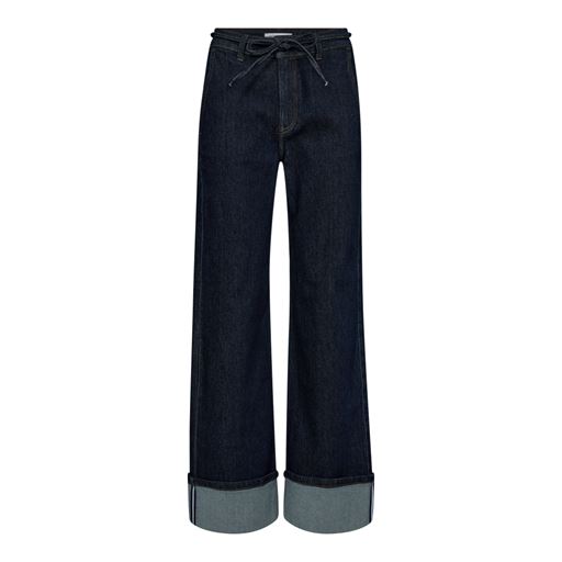 Co'Couture Hubby Reverse Ankle Jeans, Dark Denim, L