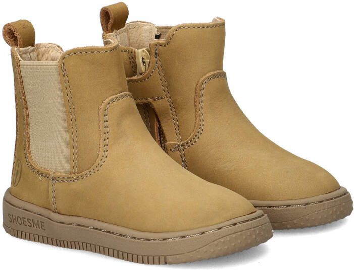 Shoesme Baby Enkelboots Camel Leer