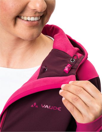 QIMSA Damen-Softshelljacke  cassis  36