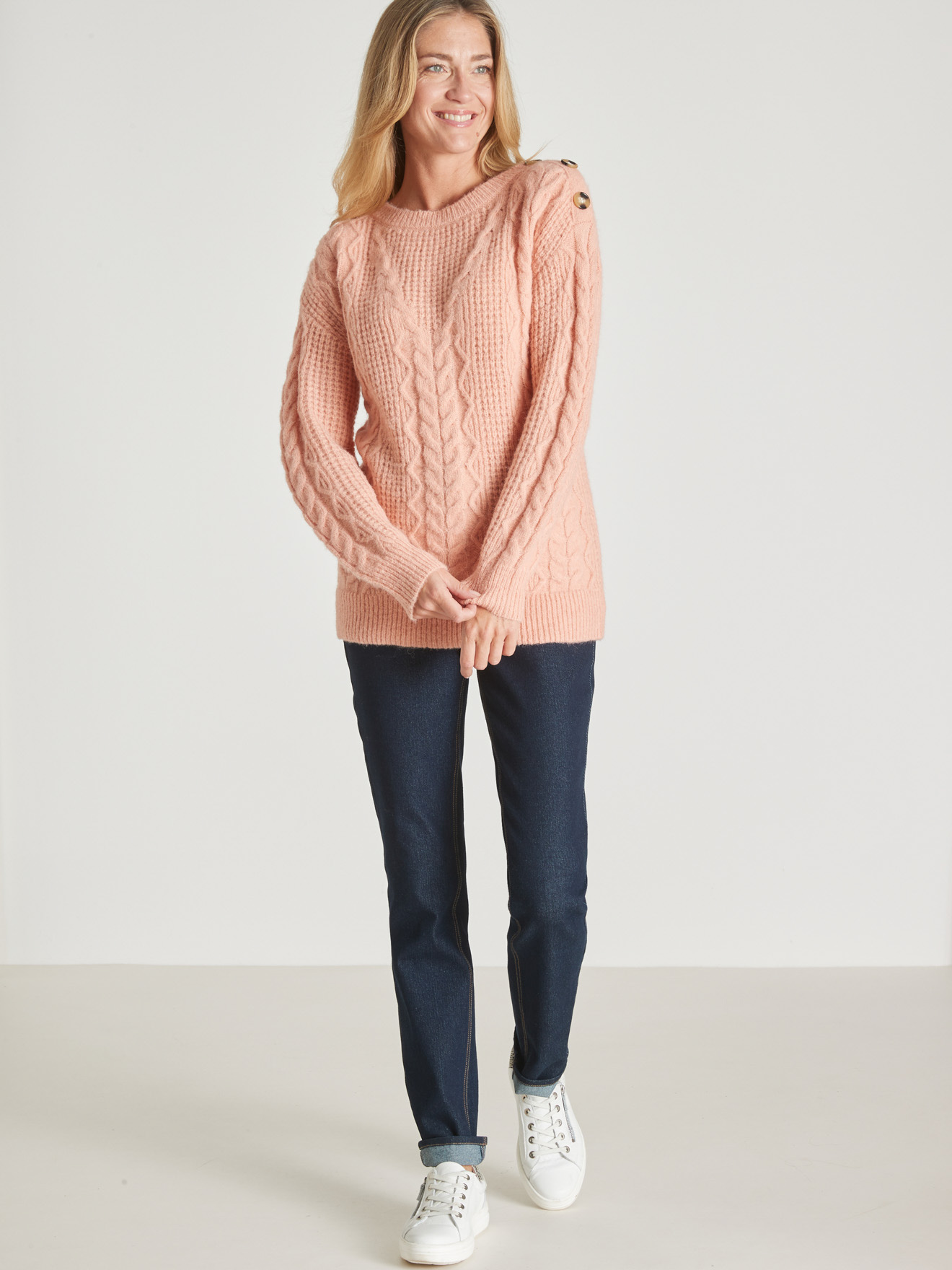 Pull en maille fantaisie