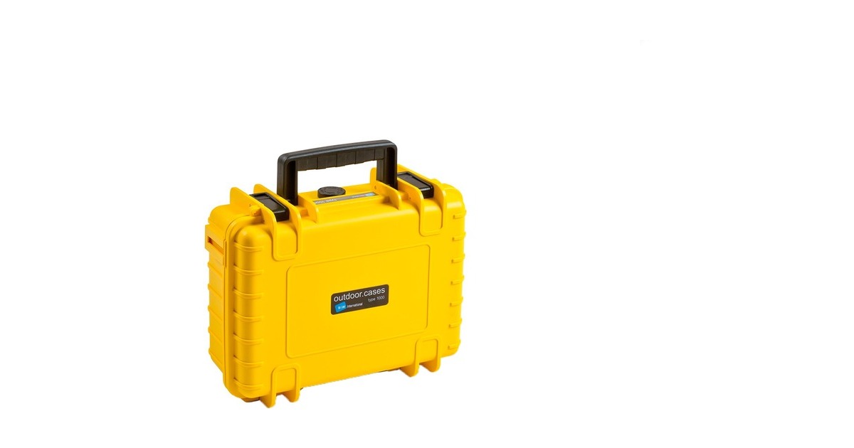 B&Woutdoor.case type 1000 RPD koffer  (Geel)