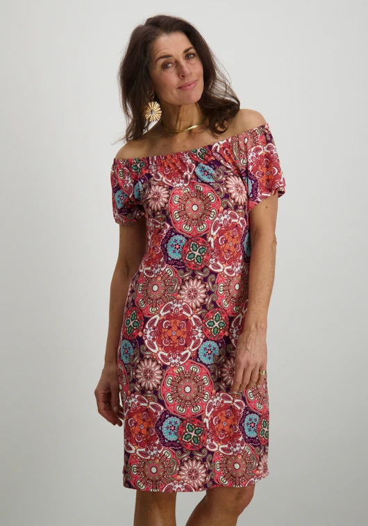 Geisha Jurk all-over print 47134-60 MAY