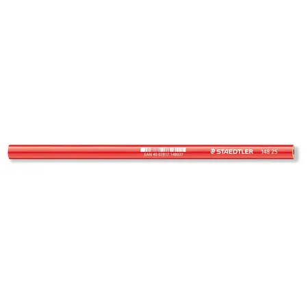 STAEDTLER® Zimmermannsbleistift, oval, rotbraun, 1-2 mm, 1 Stück