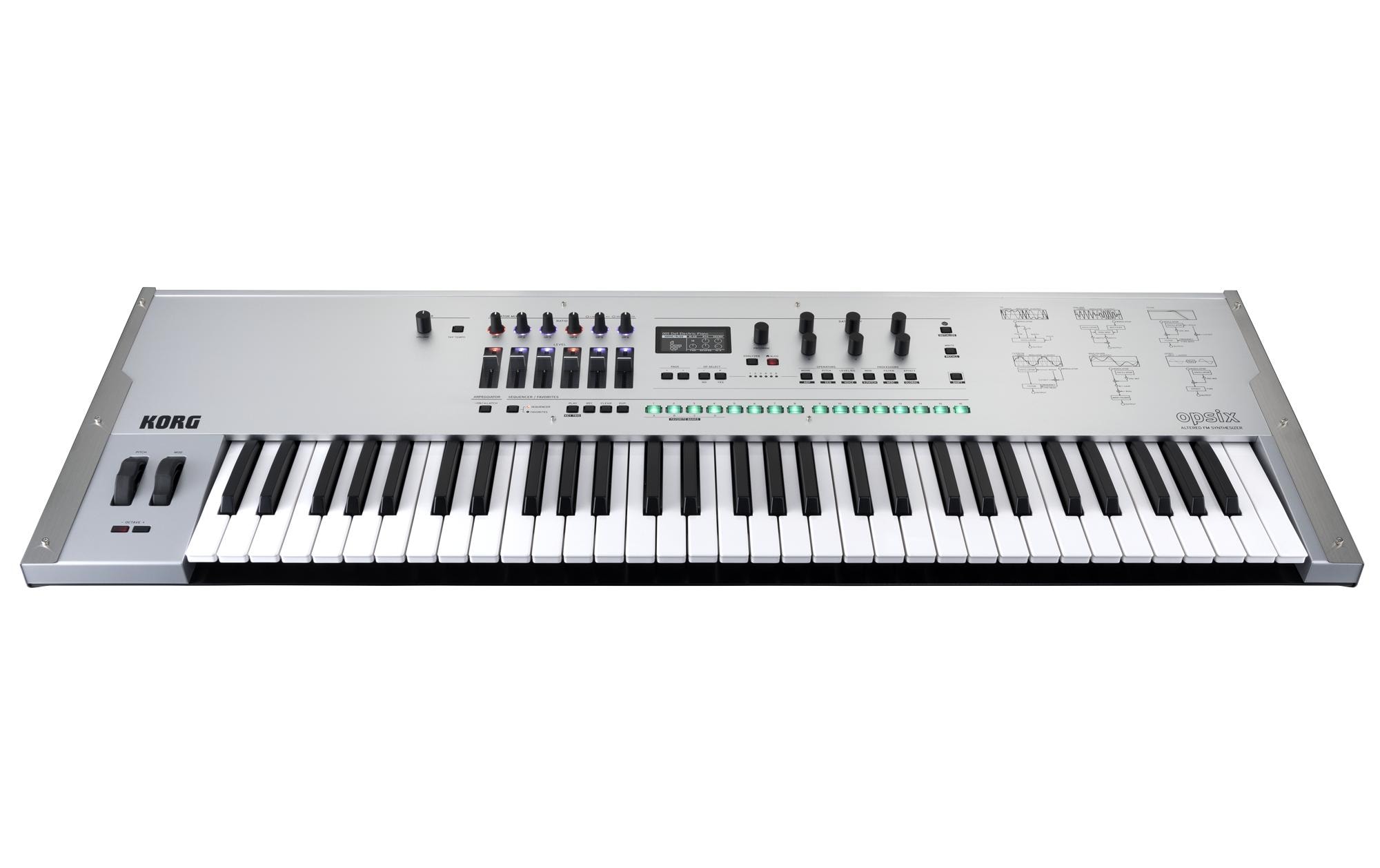 Synthesizer opsix SE Platinum – Limited Edition<br>Rekordverdächtige Performance, einzigartiger Klang