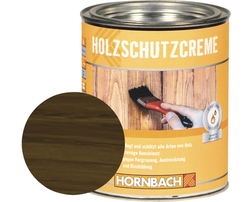HORNBACH houtbeschermingscrème walnoot 750 ml