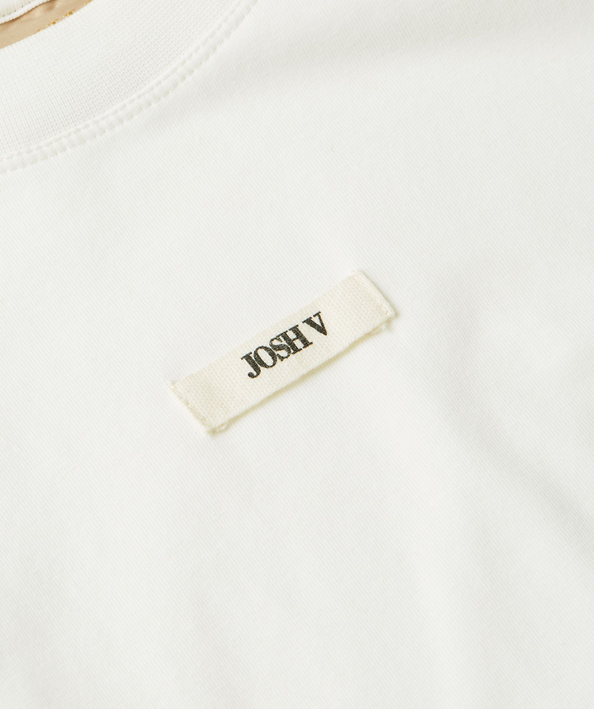 SUE T-shirt met schoudervulling - off white