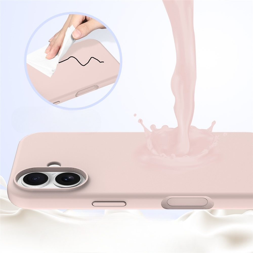 iPhone 17 Silikon Case Hülle - Rosa