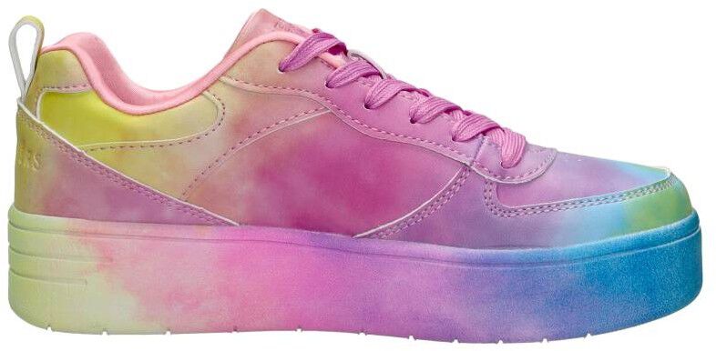 Skechers Court High - Electric Remix roze
