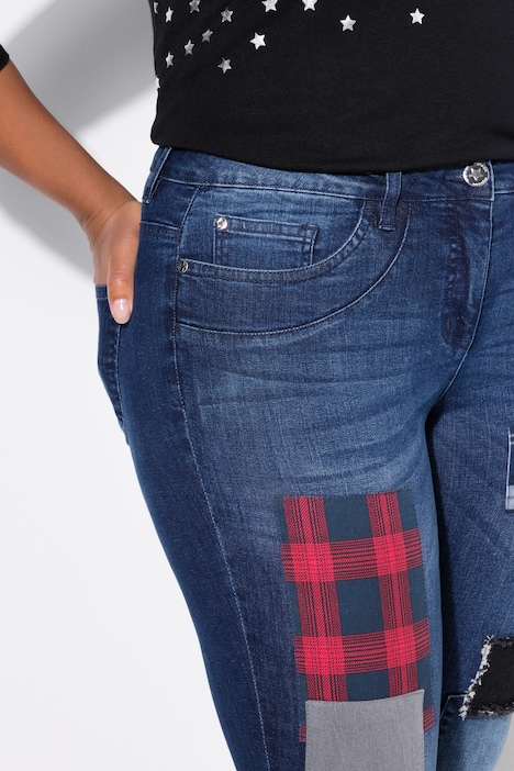 Jeans, Patches, Destroy-Effekte, 5-Pocket