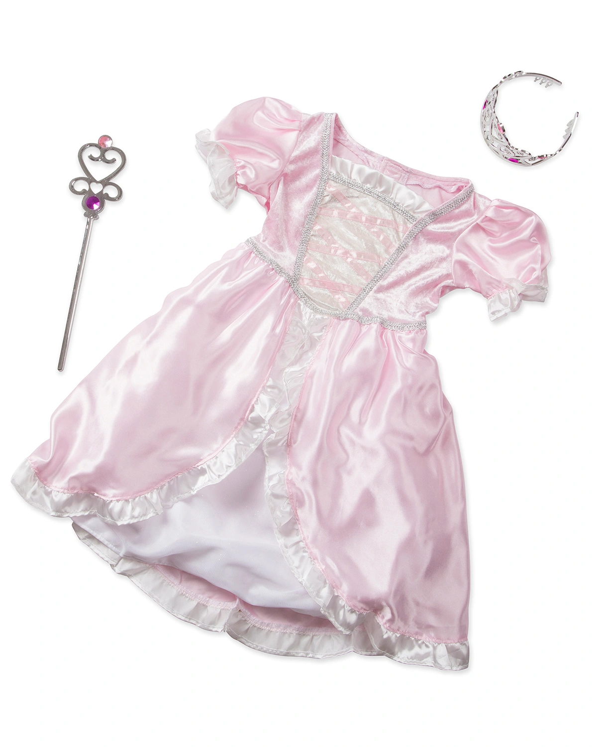 Kostümset PRINZESSIN (3-teilig)
